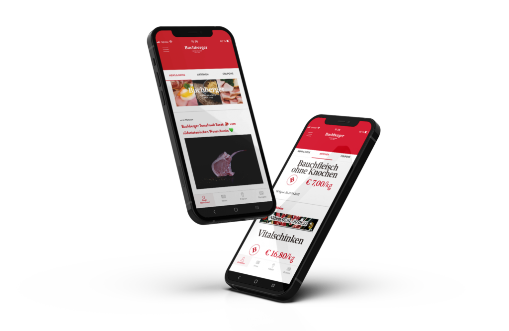 Moderne Kundenansprache für ein zukunftsfites Unternehmen: Die Mobile App der Fleischerei Buchberger