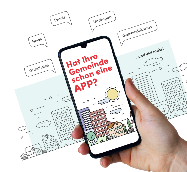 Hat Ihre Gemeinde schon eine App? Mit Jolioo unterstützen Sie die Kommunikation in Ihrer Gemeinde oder Region.