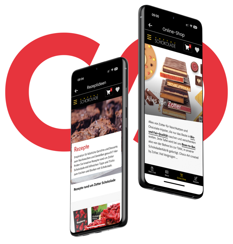 Der Zotter Choco Club - ein Bonusprogramm von Zotter Schokoladen, umgesetzt mit eigener Mobile App von Jolioo