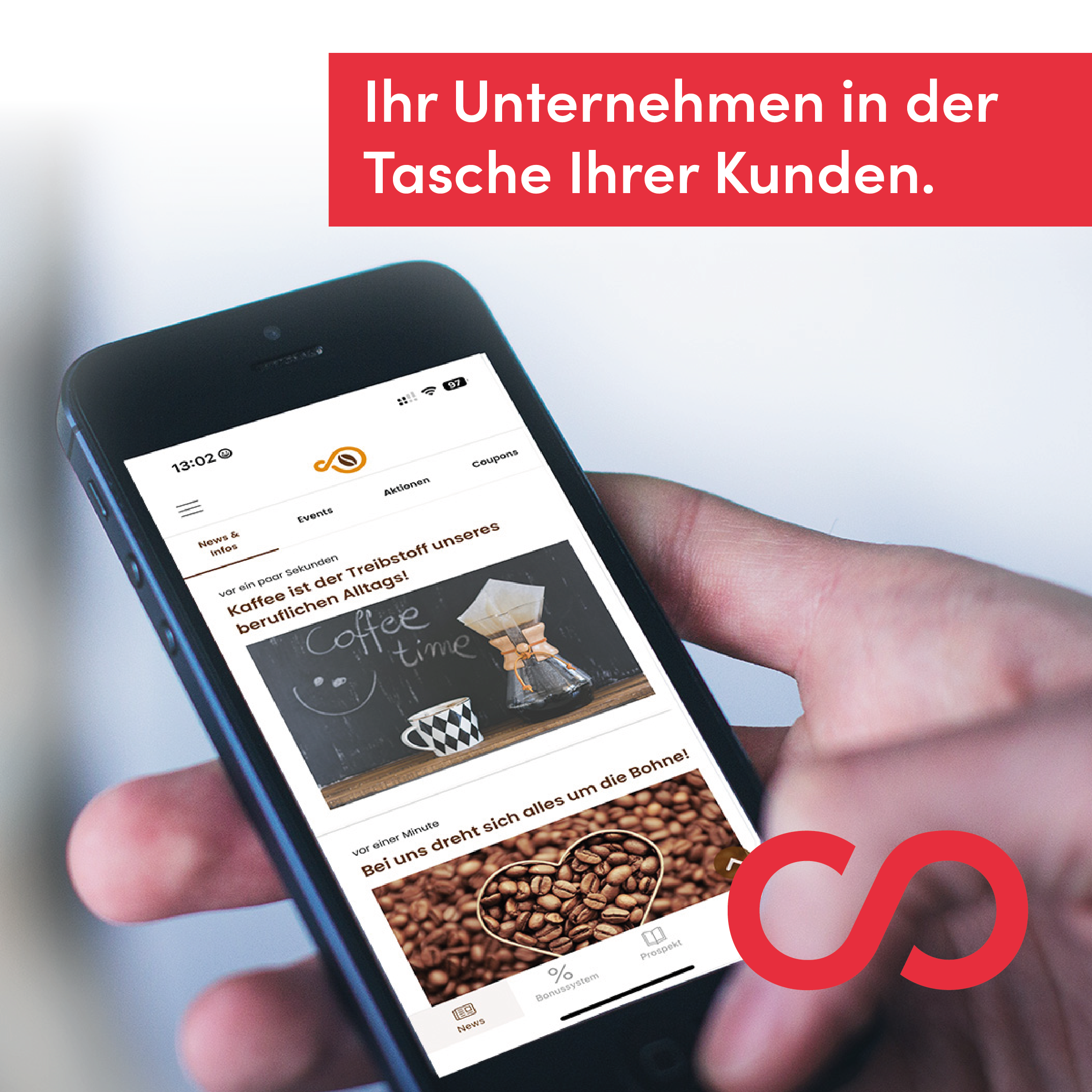 Kunden auch am Handy erreichen - mit Ihrer eigenen Handy App von Jolioo!